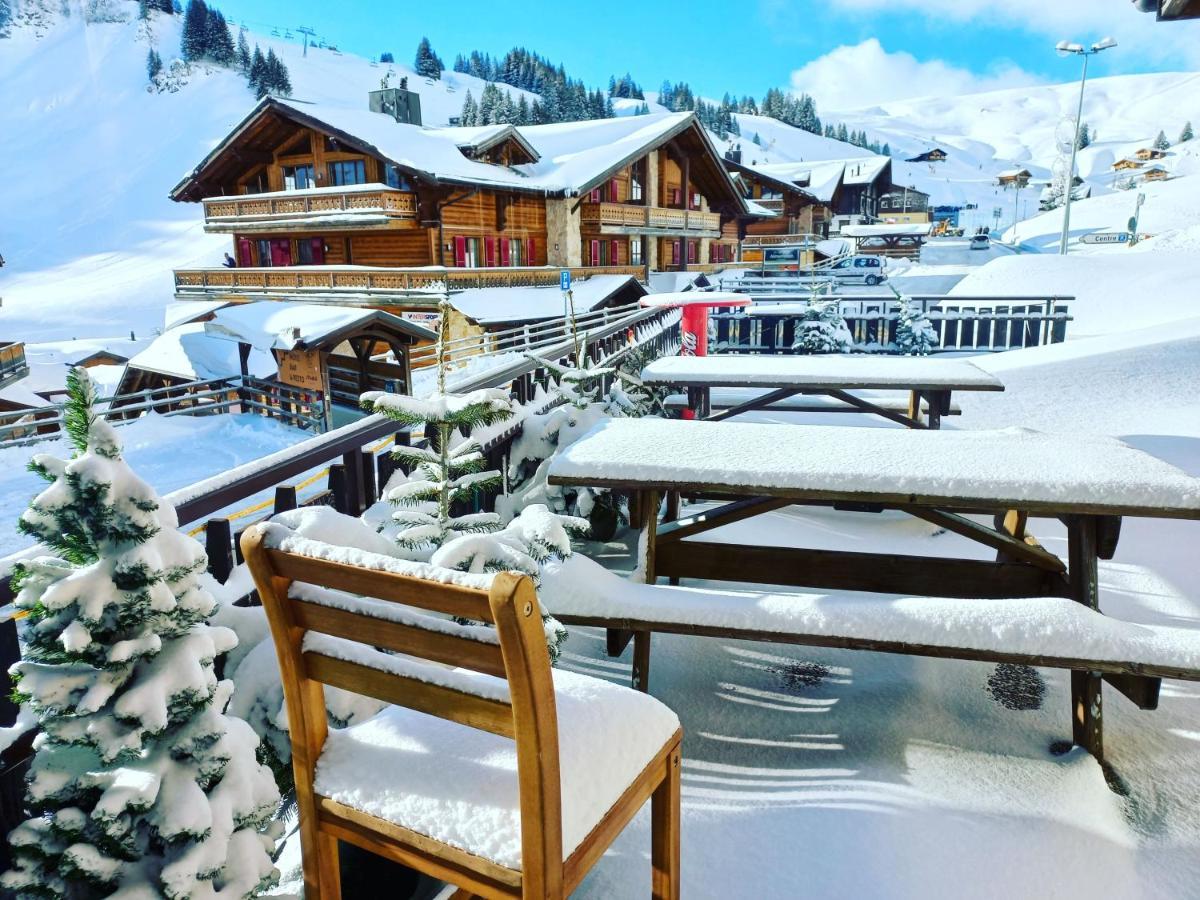 Freeride Hostel Les Crosets Dış mekan fotoğraf