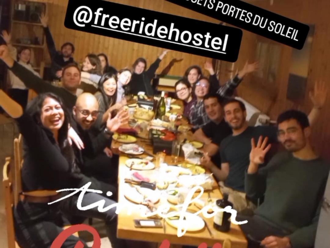 Freeride Hostel Les Crosets Dış mekan fotoğraf